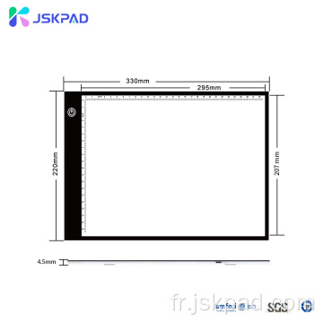 JSKPAD Boîte à lumière de signe LED d&#39;intérieur de ventes chaudes